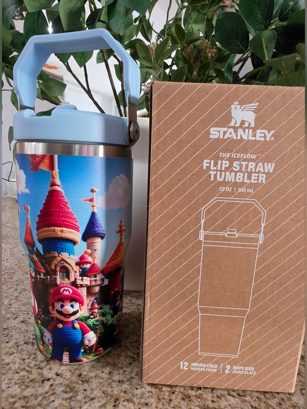 Mario 20oz Stanley Tumbler